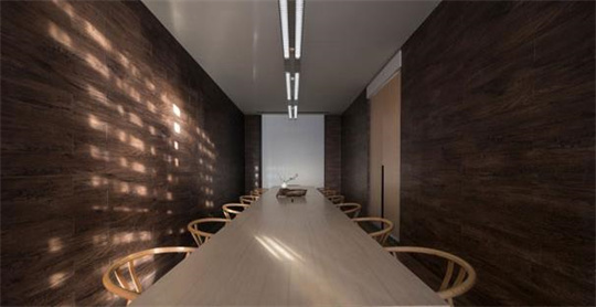 上海禪意極簡辦公室裝修風格,